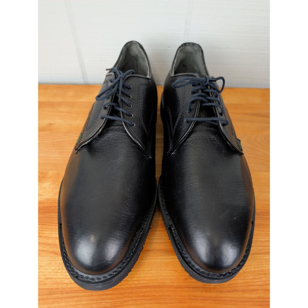 Vintage Knapp Mens Safety Work Shoes Black 13EEE Lace Up Non Marking Oil Proof